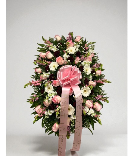 PEACEFUL PINK standing sprays