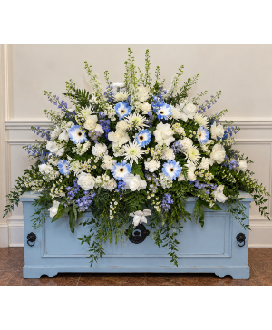 Peaceful Skies Casket spray 