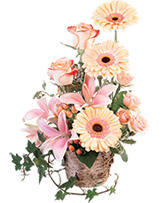 Peach Dreamer Floral Arrangement