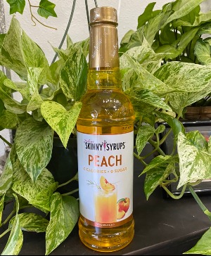 Peach Flavor Syrup Jordan's Skinny Syrups