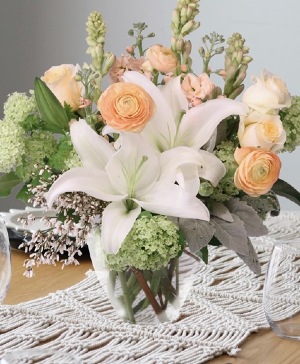 Peach & Green Dream Lifestyle Arrangement