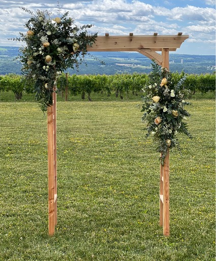 Peach Rose Arbor 
