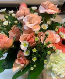 Peach Sorbet Vase or Basket