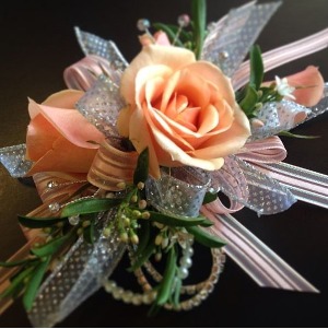 Peach Sorbet Wristlet 