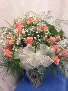 Peach Spray Roses Bouquet 