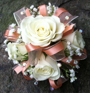 Peaches and Cream Wristlet 