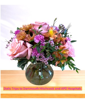 Peachy Sweet Vase Arrangement