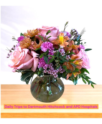 Peachy Sweet Vase Arrangement