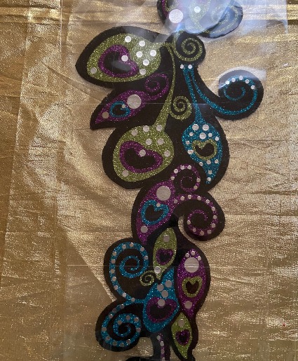 peacock 1 only body bling