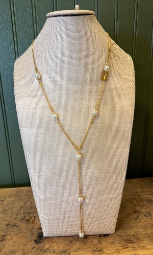 Pearl Lariat Lifetime Warranty/Water Resistant