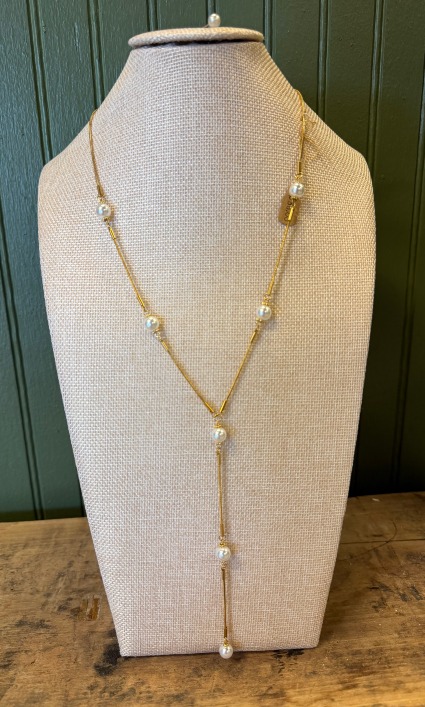 Pearl Lariat Lifetime Warranty/Water Resistant