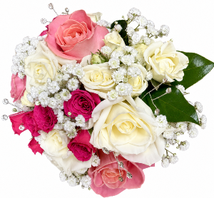 Pearl Promise Hand Bouquet
