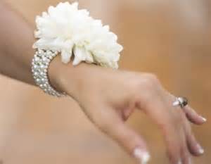 Pearl White Corsage  