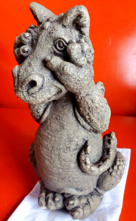 Peek- A-Boo Little Dragon Massarelli Fine Stone