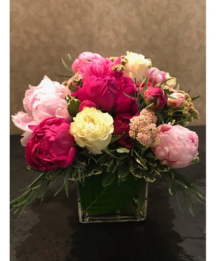 Peony Paradise Vase Arrangement
