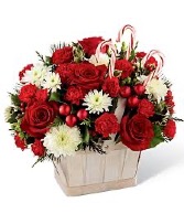 Peppermint Delight Holiday Basket 
