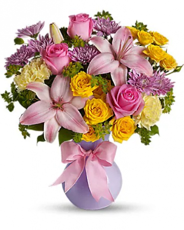 Perfectly Pastel  Fresh Arrangement 