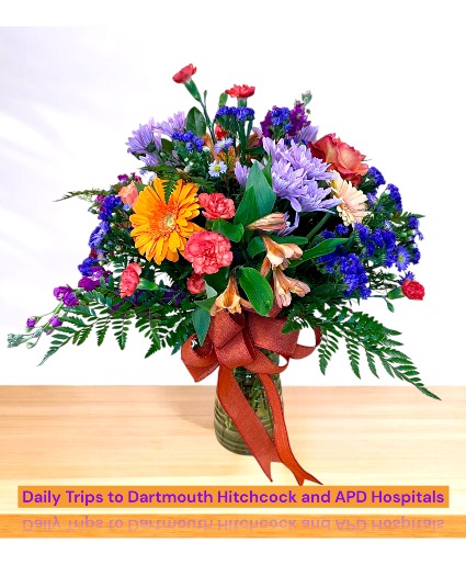 Persimmony Snicket Vase Arrangement