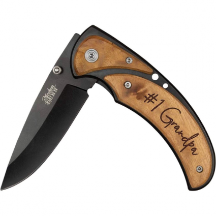 personalized Laser Engraved Pocket Knife