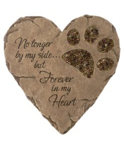 Pet Dog Sympathy garden stone 