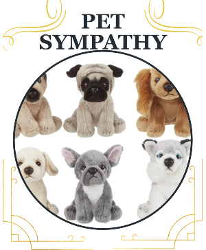 Pet Sympathy Arrangement Basket