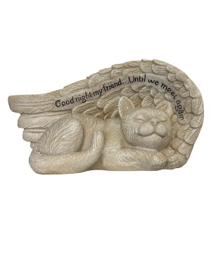 Pet Sympathy Cat Statue