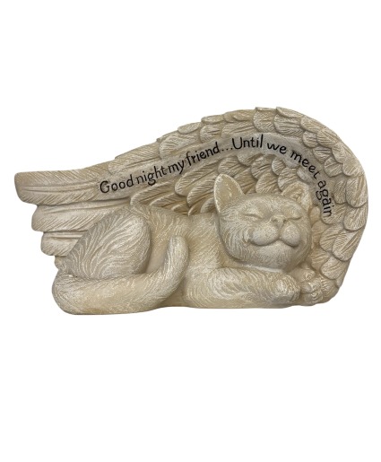 Pet Sympathy Cat Statue