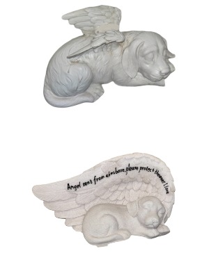 Pet Sympathy Dog Statue