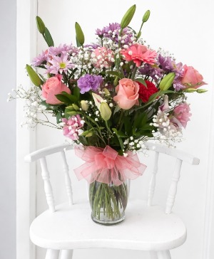Petal Confetti  Mixed spring arrangement