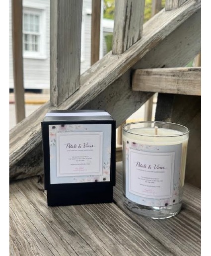 Petals n Vines House Candle  Key West Candle Company Soy Wax Candle 