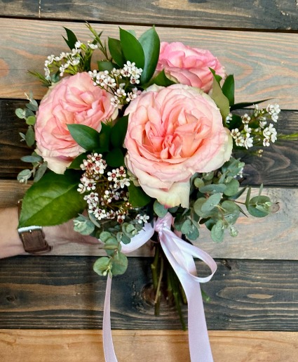 petite Pink hand-tied Bouquet