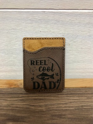 Phone Card Holder Engraving