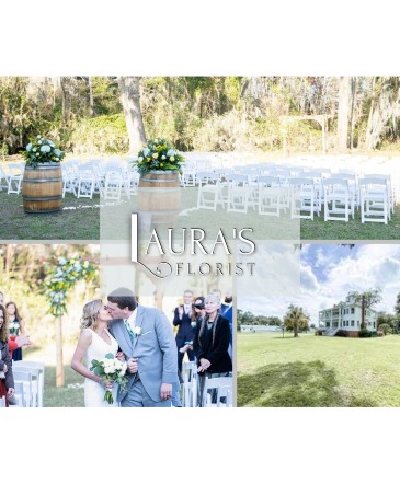 PECAN POINT PLANTATION WEDDING VENUE  in Beaufort, SC | LAURA'S FLORIST