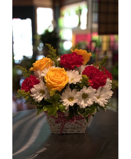 Picnic In The Park Basket Arrangement 