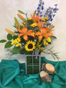 Picnic Time Lantern Everyday Floral