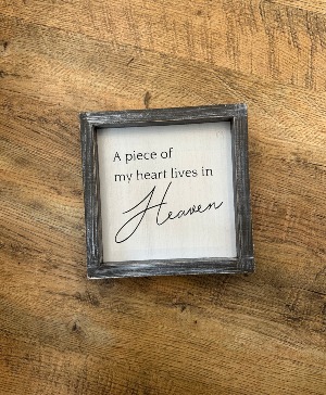 Piece of my Heart Sign 