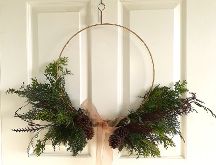 Pinecone Wreath 
