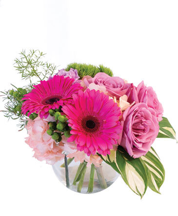 Pink Amore Floral Arrangement in Wynne, AR | BACKSTREET FLORIST & GIFTS