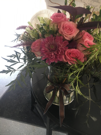 Pink and purple  Table top