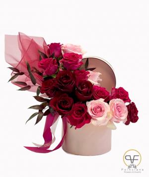 Pink and Red  