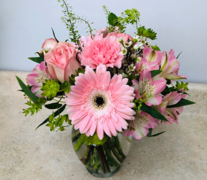 Pink and Sweet All Around Vase