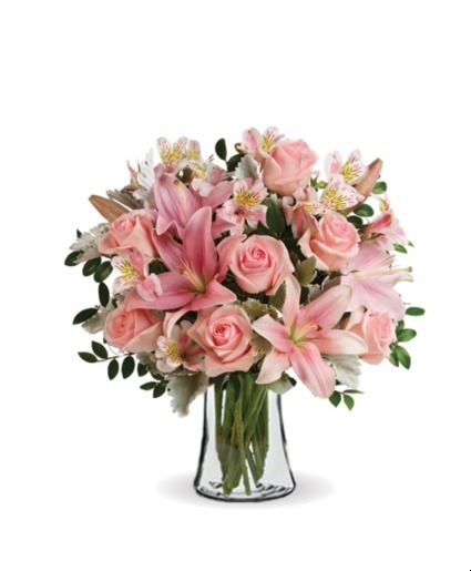 Pink Aura  Vase arrangement 