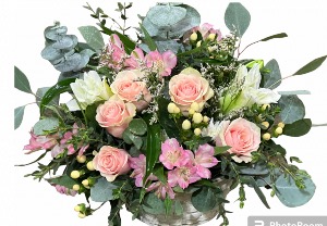 Pink basket Basket