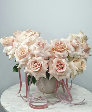 Pink Blossom Bouquet Bespoke Modern Flowers in Edmonton, AB | PETALS ON THE TRAIL
