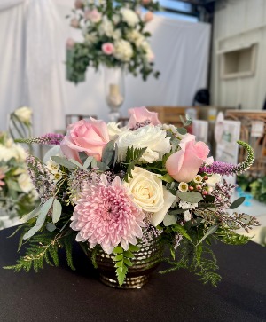 Pink Blush Centerpiece Wedding Centerpiece