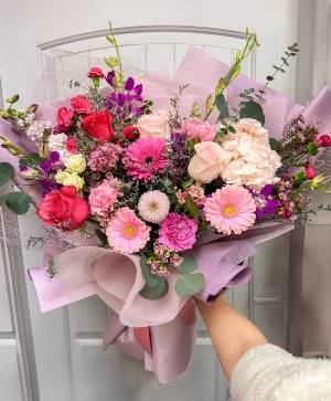 Bright Pink Bouquet  Designer's Choice