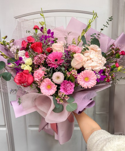 Bright Pink Bouquet  Designer's Choice