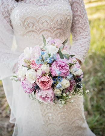 Pink Bridal Bouquet  Wedding 