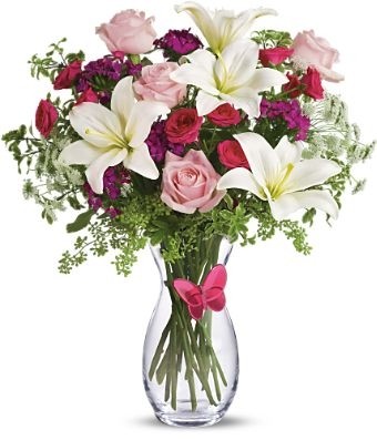 Pink Butterfly Bouquet   in Los Angeles, CA | MY BELLA FLOWER