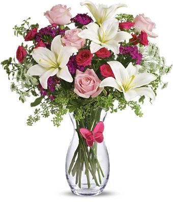 Pink Butterfly Bouquet For Her